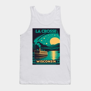 La Crosse Wisconsin Mississippi River Boat Tank Top